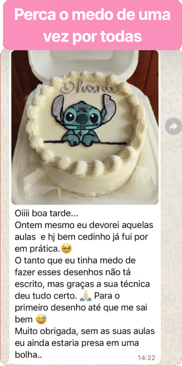 Depoimento de aluna 1