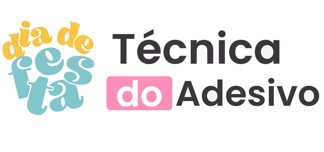 Dia de Festa — Técnica do Adesivo